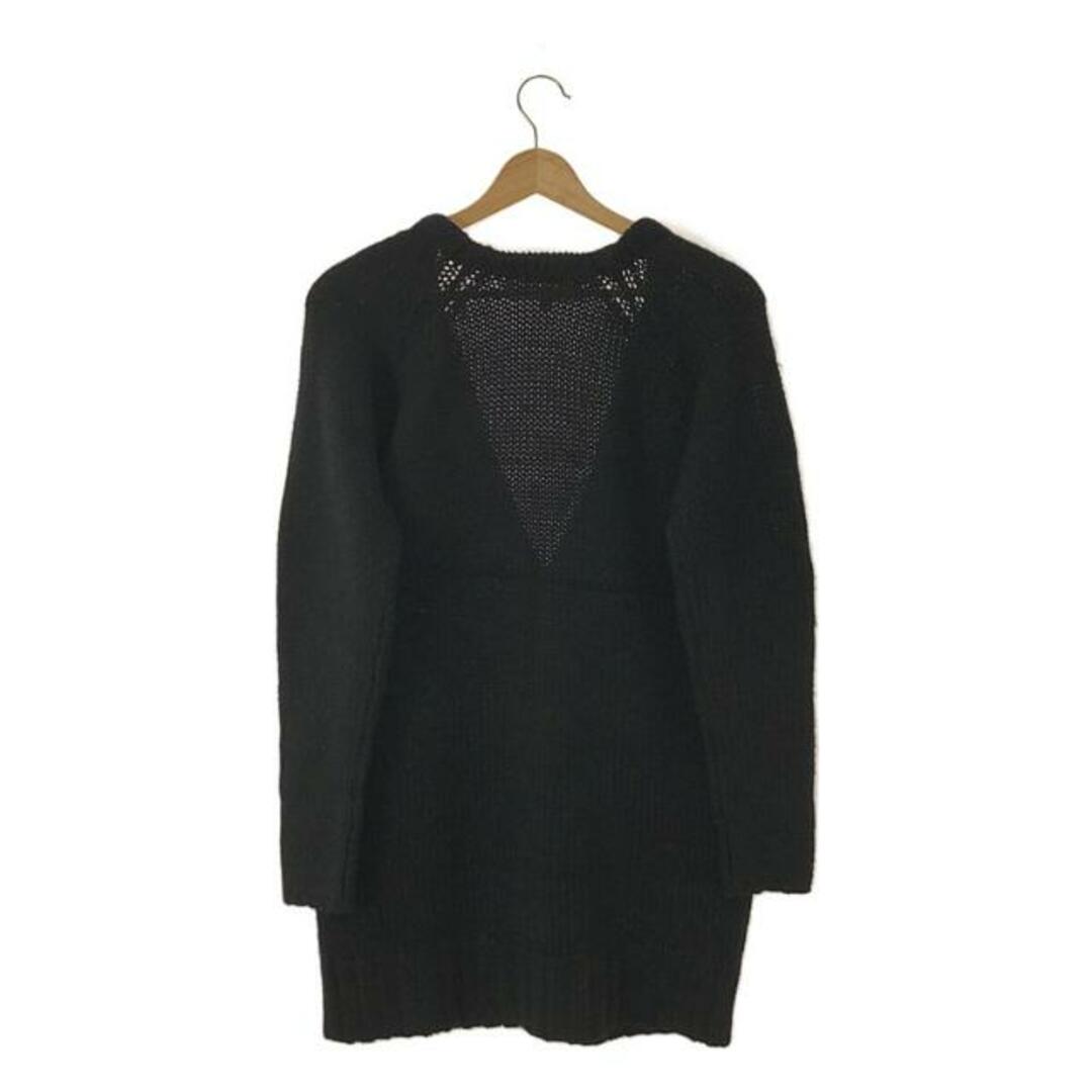 Alexander Wang(アレキサンダーワン)のALEXANDER WANG / アレキサンダーワン | TRICOT / ジップアップ ウールニットカーディガン | XS/S | ブラック | レディース レディースのトップス(カーディガン)の商品写真