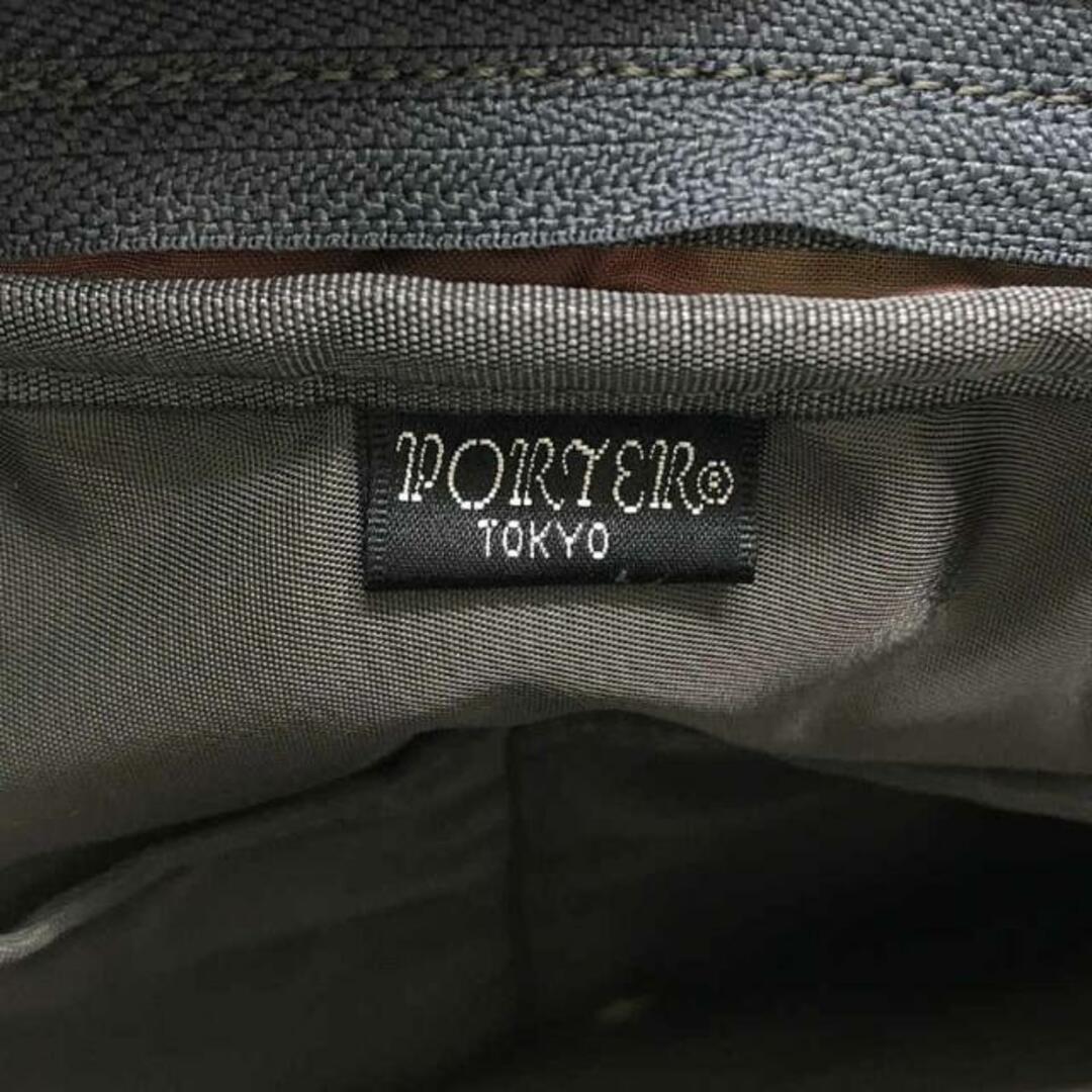 Marni(マルニ)の【美品】  MARNI / マルニ | × PORTER / ポーター 3way tanker bag / タンカー ショルダー付き ブリーフケース トートバッグ / リュック バックパック / ユニセックス | グレー/ブラック/グリーン | メンズ メンズのバッグ(ショルダーバッグ)の商品写真