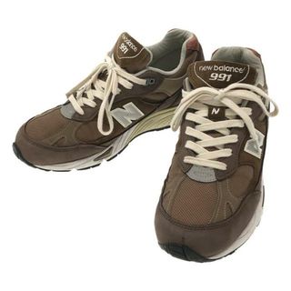 ニューバランス(New Balance)の【美品】  New Balance / ニューバランス | M991NGG / UK製 レザー切替 ローカットスニーカー | 9 | brown | メンズ(スニーカー)