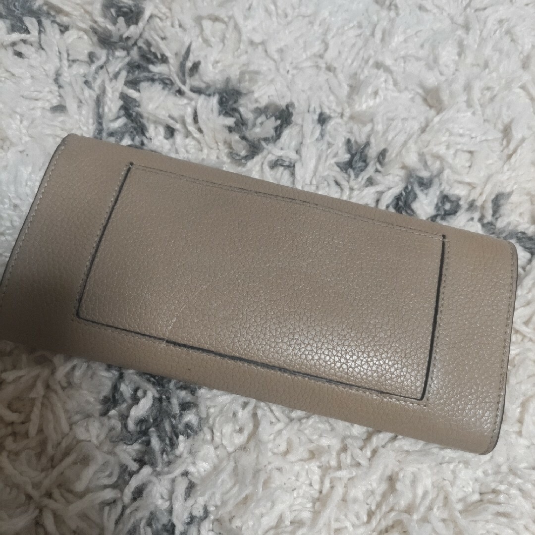 celine - CELINE長財布グレージュレッドバイカラー旧ロゴの通販 by
