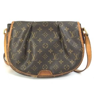 ルイヴィトン(LOUIS VUITTON)のルイヴィトン LOUIS VUITTON メニルモンタン PM M40474 モノグラム カバン 斜め掛け ショルダーバッグ モノグラムキャンバス ブラウン(ショルダーバッグ)