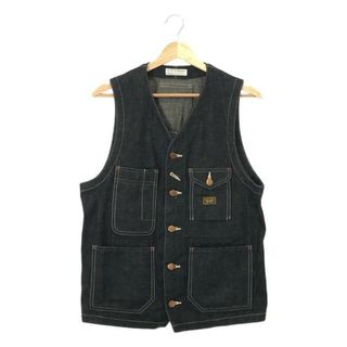 ビッグヤンク(BIG YANK)のBIG YANK / ビッグヤンク | × Yutaka Fujihara BERBERJIN T-BACK VEST ベスト | 38 | DENIM/GOLD | メンズ(ベスト)