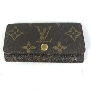 ルイヴィトン(LOUIS VUITTON)のルイヴィトン LOUIS VUITTON ミュルティクレ4 M62631 モノグラム 4連 鍵 キーケース モノグラムキャンバス ブラウン(その他)