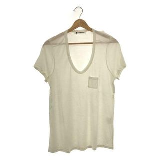 ティーバイアレキサンダーワン(T by Alexander Wang)の【新品】  T by Alexander Wang / ティーバイアレキサンダーワン | ポケットTシャツ | XS | ホワイト | レディース(Tシャツ(半袖/袖なし))