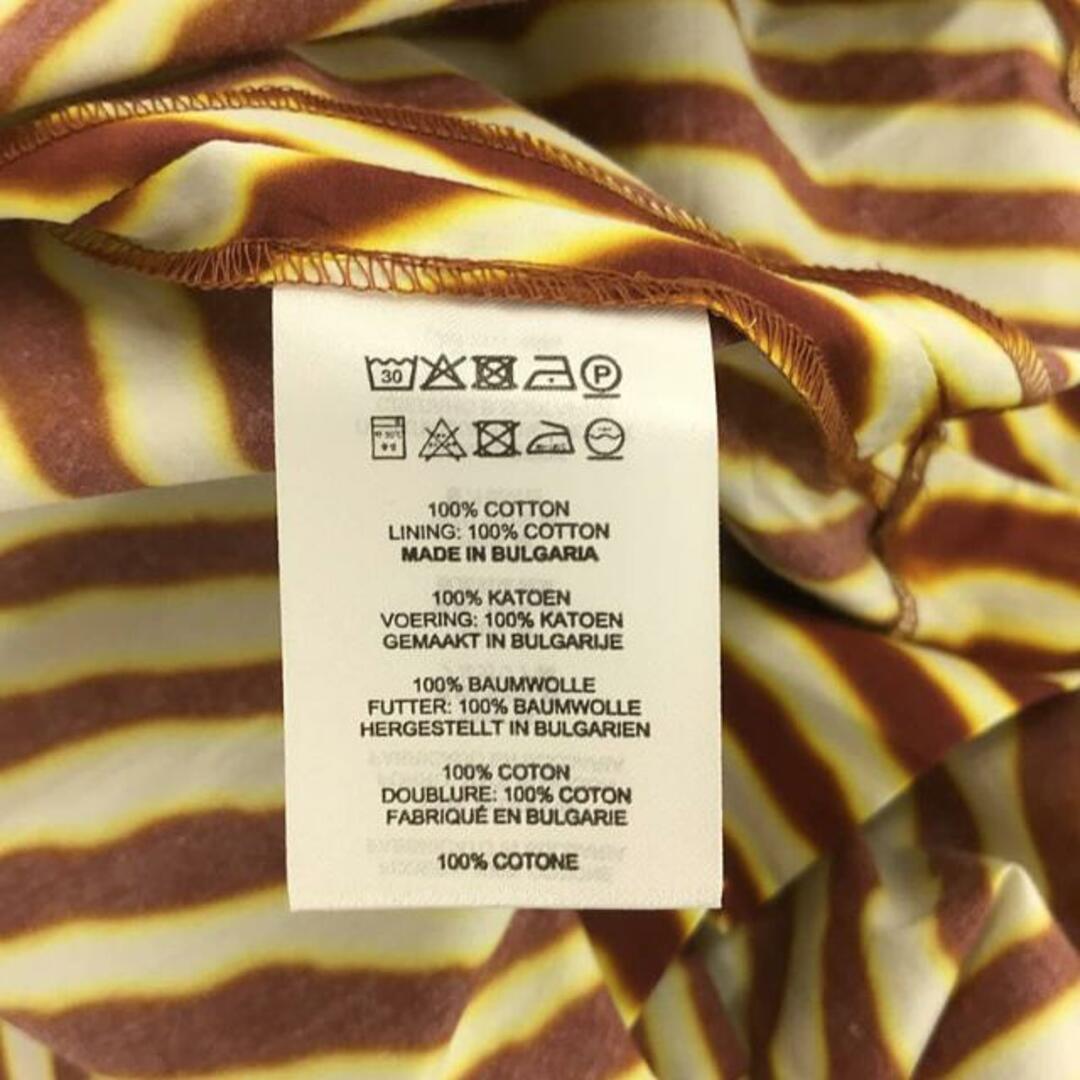 【美品】 DRIES VAN NOTEN / ドリスヴァンノッテン | 総柄 サイドジップ プリーツ ロングスカート | 36 | イエロー/ブラウン | レディース 【美品】 DRIES VAN NOTEN / ドリスヴァンノッテン | 総柄 サイドジップ プリーツ ロングスカート | 36 | イエロー/ブラウン | レディース