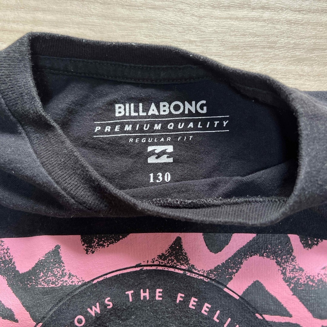 billabong(ビラボン)のビラボン　キッズ　Tシャツ　130センチ キッズ/ベビー/マタニティのキッズ服男の子用(90cm~)(Tシャツ/カットソー)の商品写真
