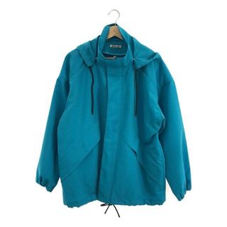 オーラリー(AURALEE)の【美品】  AURALEE / オーラリー | 23SS | WOOL MAX CANVAS HOODED BLOUSON ジャケット | 1 | ブルー | レディース(その他)