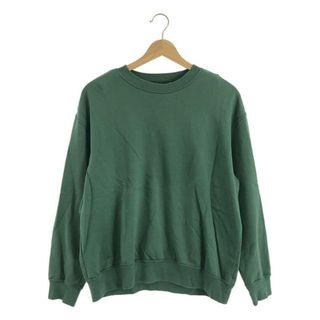 オーラリー(AURALEE)のAURALEE / オーラリー | 2022AW | ELASTIC HIGH GAUGE SWEAT スウェット | 1 | ダークグリーン | レディース(トレーナー/スウェット)