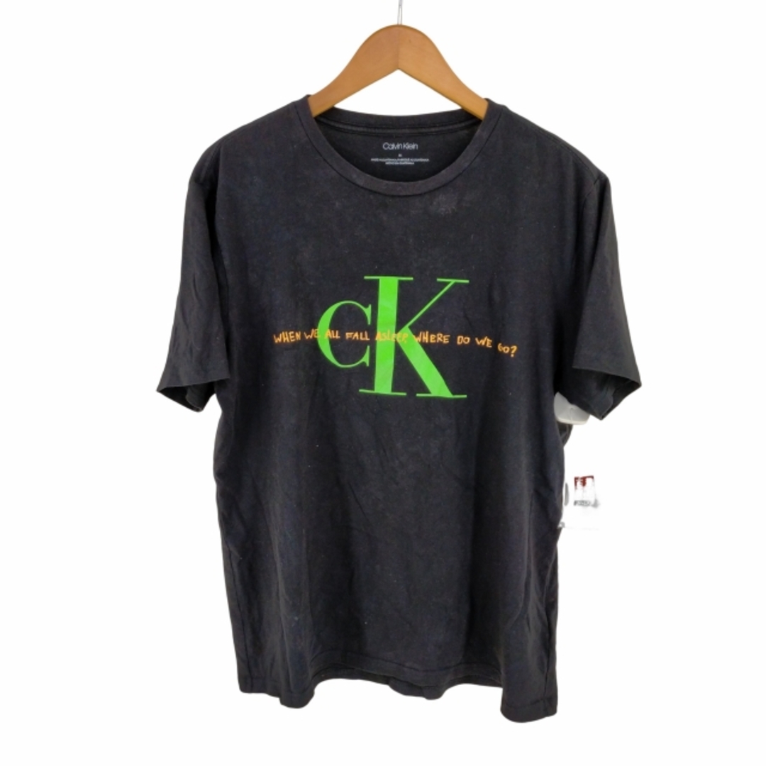 Calvin Klein(カルバンクライン)のCALVIN KLEIN(カルバンクライン) ロゴプリントクルーネックTシャツ メンズのトップス(Tシャツ/カットソー(半袖/袖なし))の商品写真