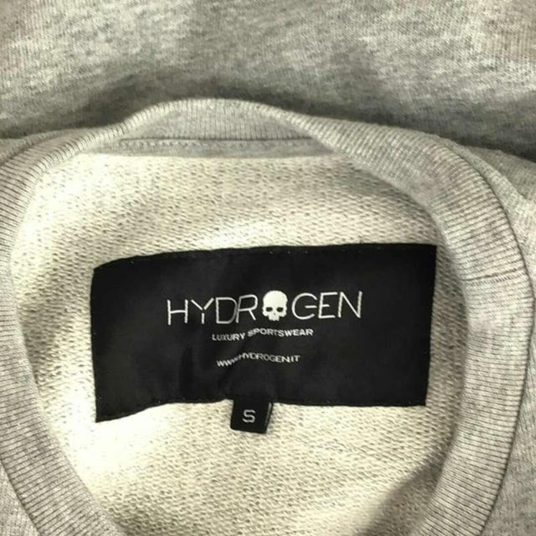 HYDROGEN(ハイドロゲン)のHYDROGEN / ハイドロゲン | スカル スタッズ クルーネック スウェット | S | グレー | メンズ メンズのトップス(スウェット)の商品写真