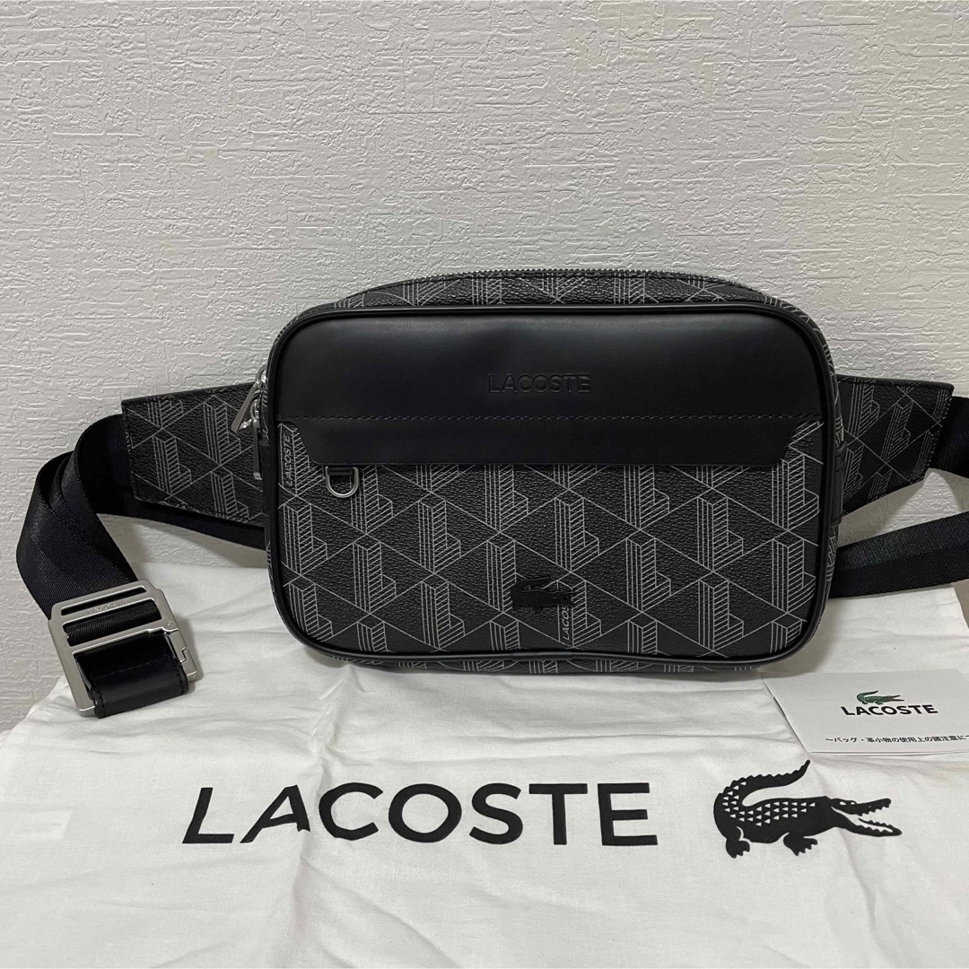 LACOSTE - 未使用級✨ LACOSTE ザ ブレンド モノグラムラコステバッグ