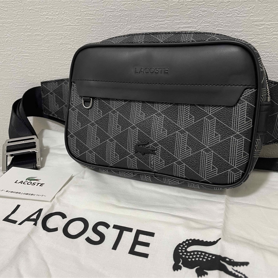 LACOSTE - 未使用級✨ LACOSTE ザ ブレンド モノグラムラコステバッグ