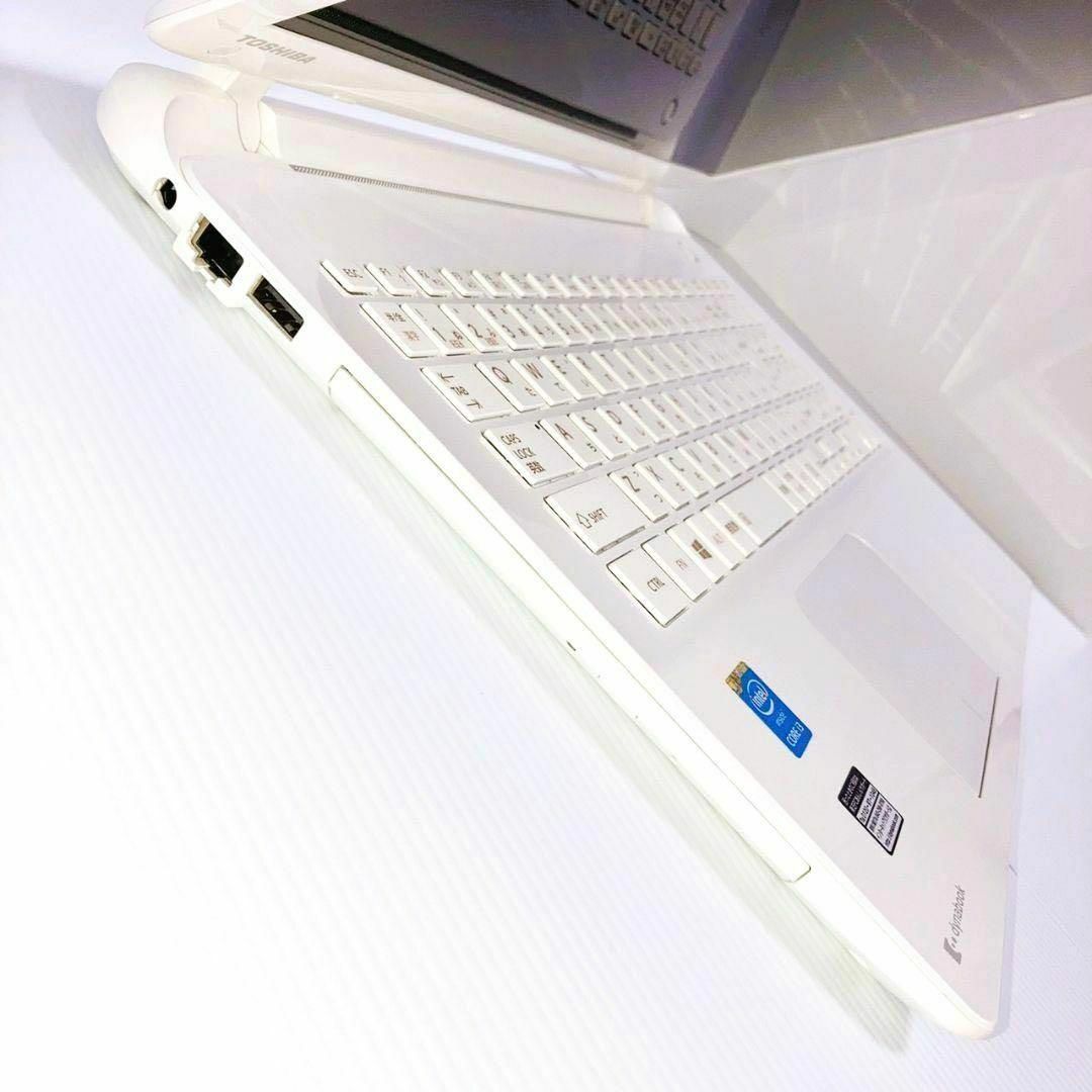 東芝 - すぐに使える✨たっぷり大容量500GB✨カメラ付ノートパソコン