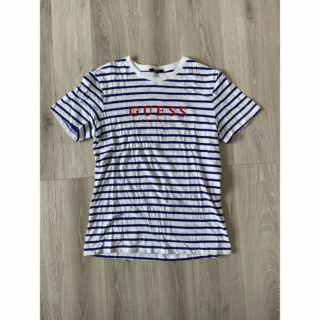 GUESS(ゲス)のguess ボーダーTシャツ メンズのトップス(Tシャツ/カットソー(半袖/袖なし))の商品写真