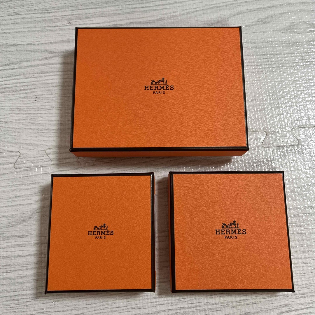 Hermes(エルメス)のHERMES空箱3点セット レディースのバッグ(ショップ袋)の商品写真