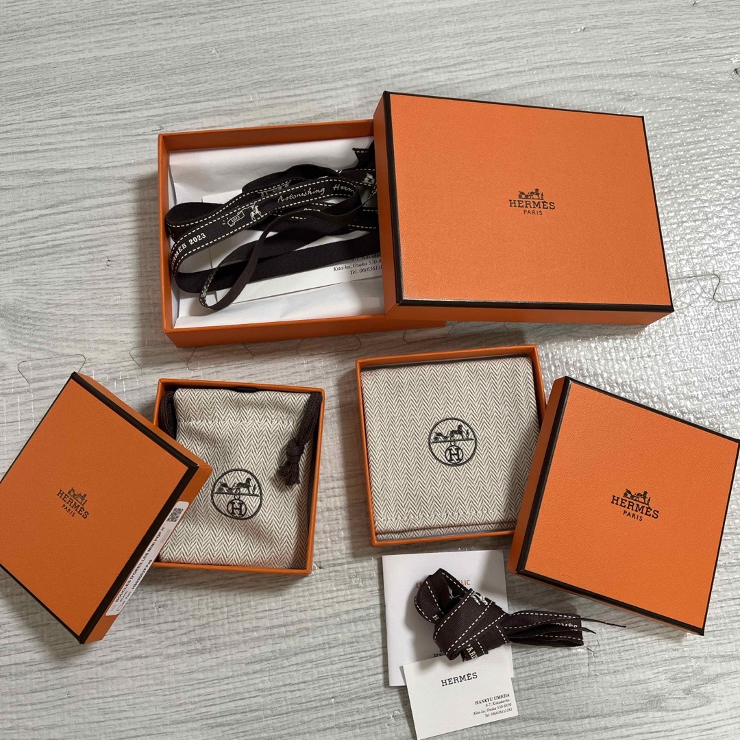 Hermes(エルメス)のHERMES空箱3点セット レディースのバッグ(ショップ袋)の商品写真