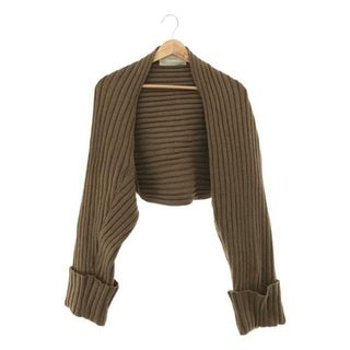 トゥデイフル(TODAYFUL)の【新品】  TODAYFUL / トゥデイフル | 2020SAW | Volume Knit Sleeve | F | ブラウン | レディース(カーディガン)