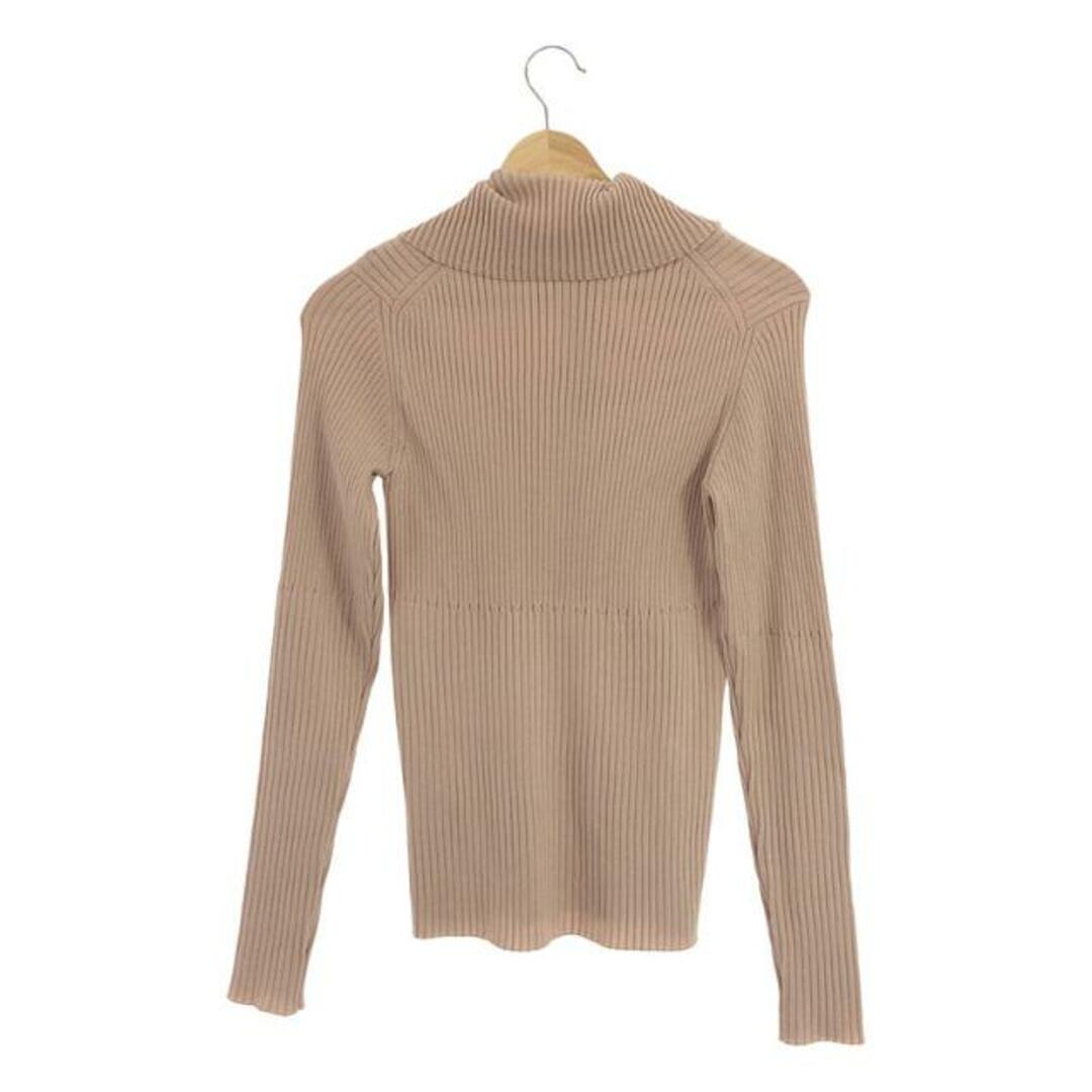 AURALEE(オーラリー)のAURALEE / オーラリー | 2020 | WOOL POLYESTER WIDE RIB KNIT | 0 | ベビーピンク | レディース レディースのトップス(ニット/セーター)の商品写真