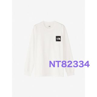 ザノースフェイス(THE NORTH FACE)の【新品未使用タグ付】ロングスリーブスクエアロゴティー NT82334 Tシャツ(Tシャツ/カットソー(七分/長袖))