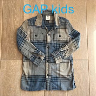 ギャップキッズ(GAP Kids)のGAPkidsネルシャツ110サイズ(ブラウス)