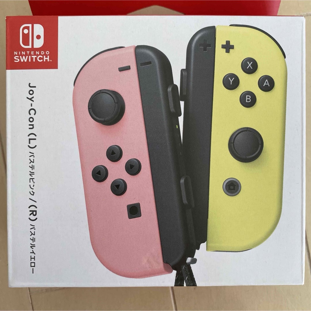 超高質で人気の スイッチ Joy-Con (L)パステルピンク/(R)パステル