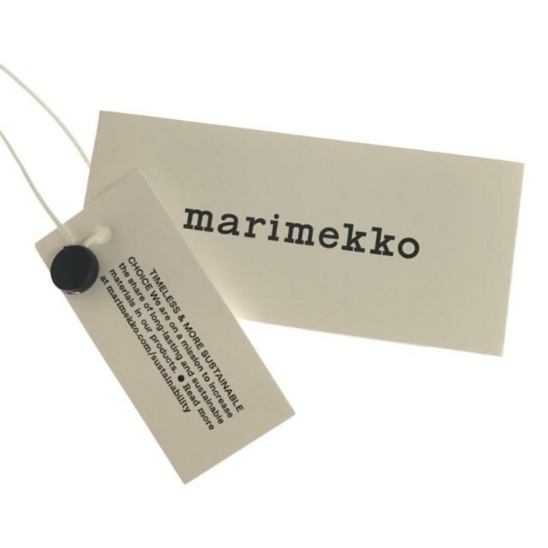 marimekko(マリメッコ)の【新品】  marimekko / マリメッコ | ウニッコ コットン チュニック ワンピース | 38 | ベージュ/ネイビー | レディース レディースのワンピース(ロングワンピース/マキシワンピース)の商品写真