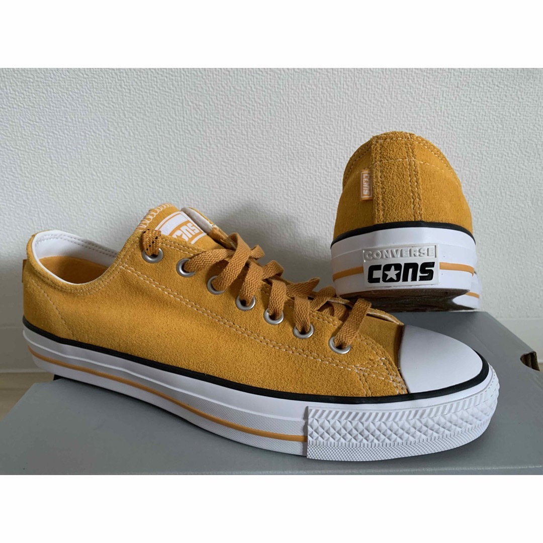 即納在庫品 27㎝ CONVERSE CTAS PRO OX CONS コンバース イエロー - 靴