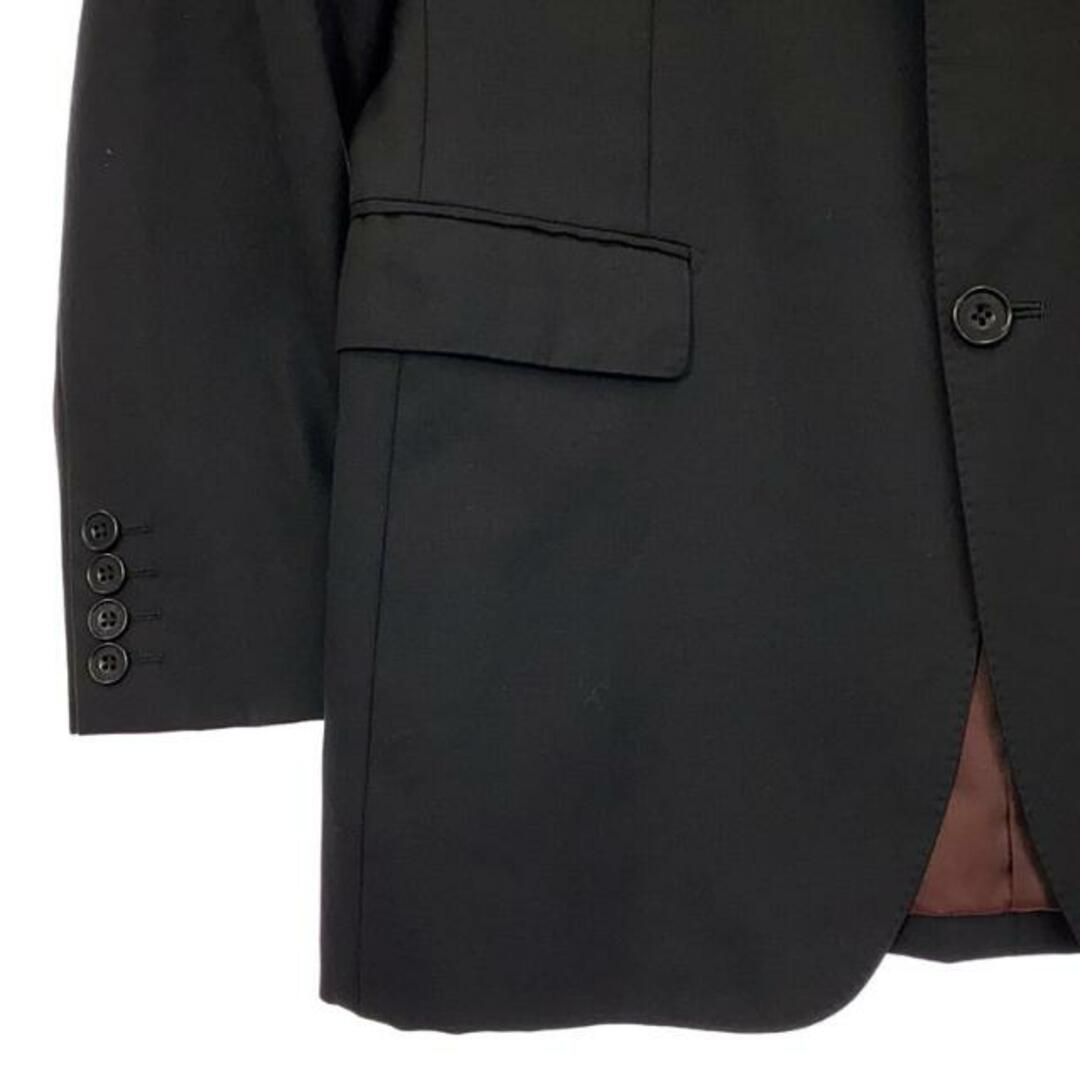 BURBERRY BLACK LABEL / バーバリーブラックレーベル | セットアップ スーツ Super 120s ウール 2B テーラードジャケット スラックス | 40R | ブラック | メンズ メンズのスーツ(その他)の商品写真
