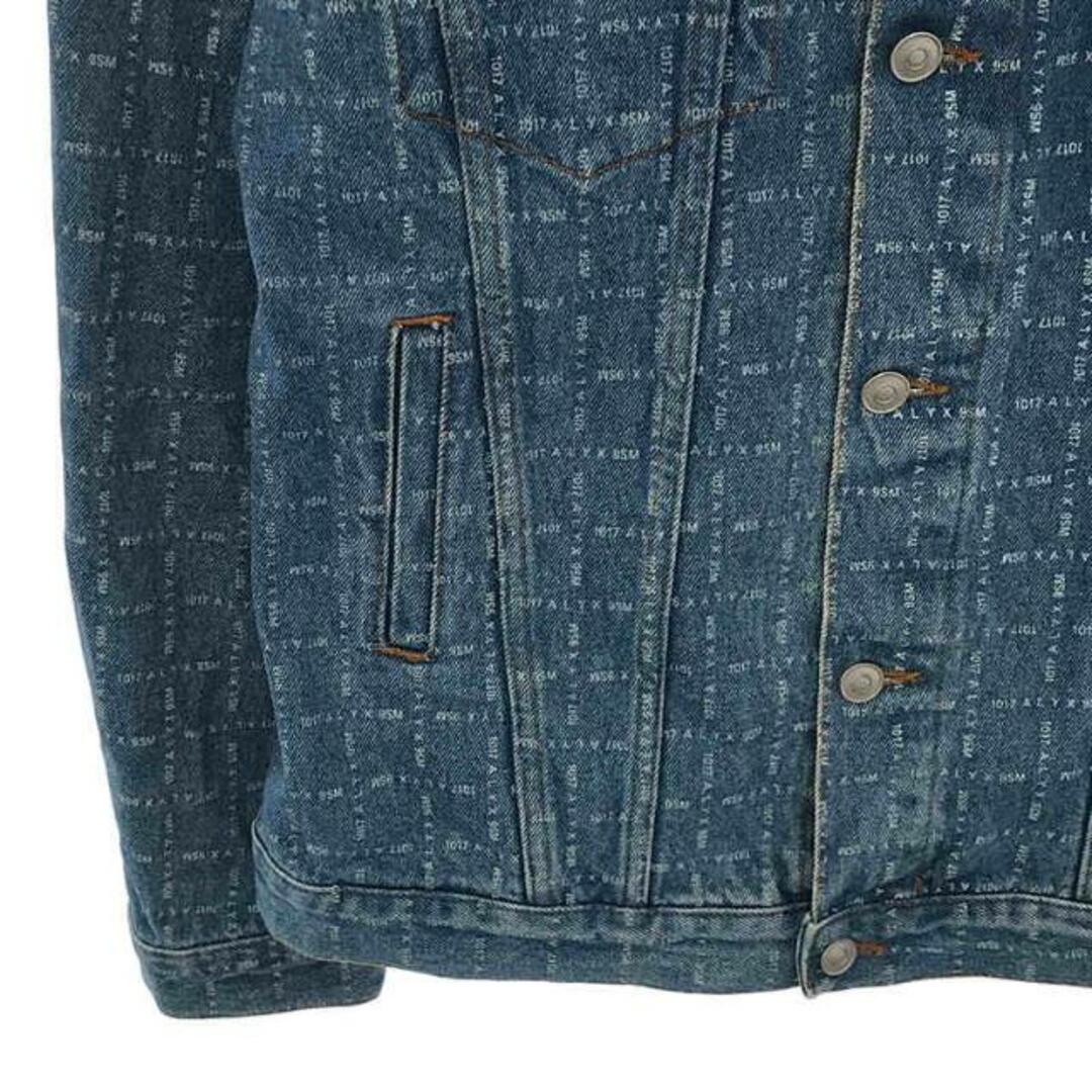 1017 ALYX 9SM / アリクス | LOGO CHECK DENIM JACKET / 総ロゴ 1017 ALYX 9SM / アリクス | LOGO CHECK DENIM JACKET / 総ロゴ