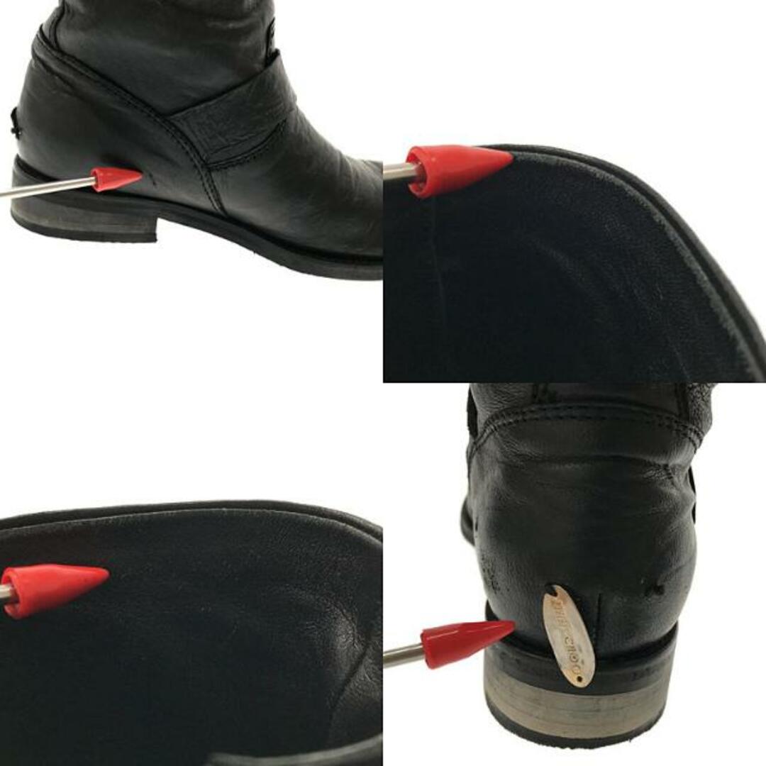 JIMMY CHOO(ジミーチュウ)のJIMMY CHOO / ジミーチュウ | エンジニアブーツ | 34 1/2 | ブラック | レディース レディースの靴/シューズ(ブーツ)の商品写真
