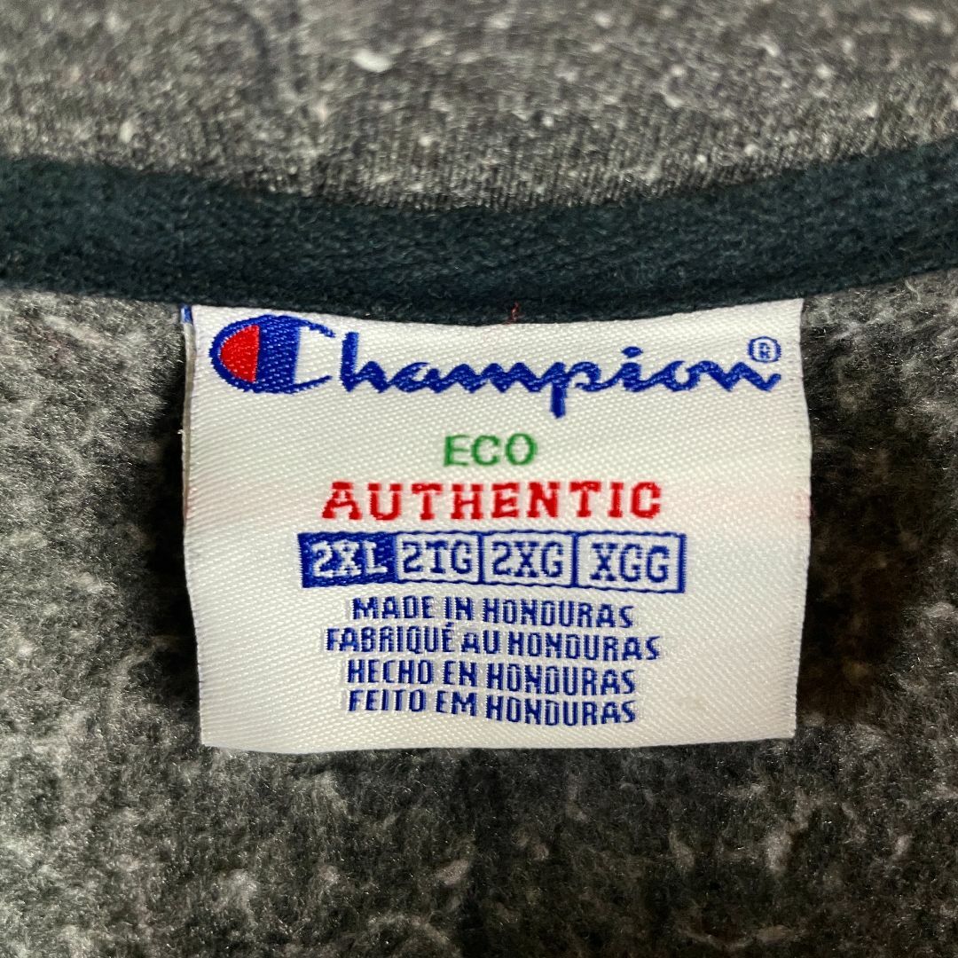 Champion(チャンピオン)の人気 チャンピオン ジップアップ スウェットパーカー メンズ グレー 2XL メンズのトップス(パーカー)の商品写真