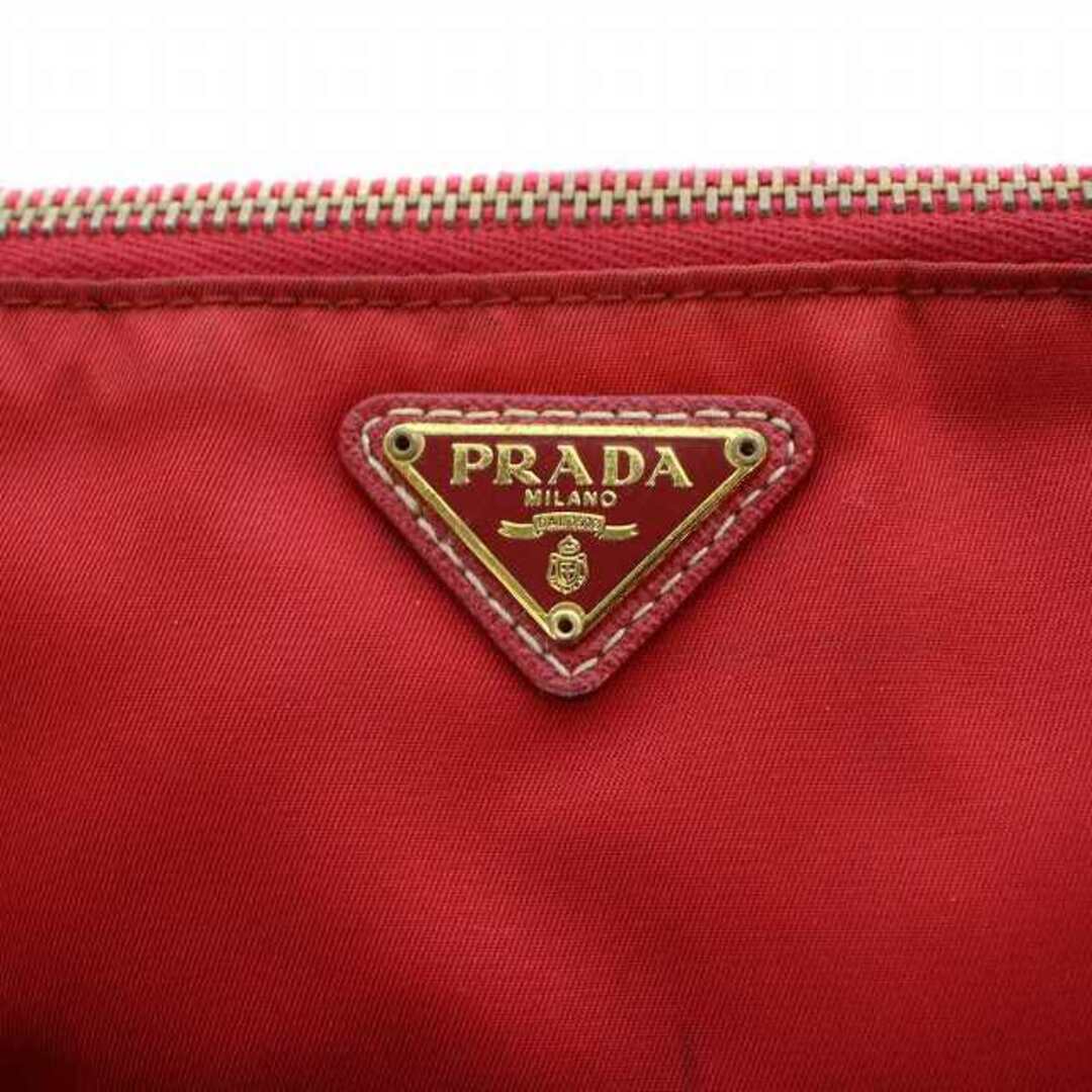 PRADA - プラダ 化粧 ポーチ コスメティック コスメ ナイロン 三角