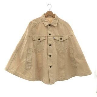 シールームリン(SeaRoomlynn)の【美品】  SeaRoomlynn / シールームリン | DENIM デニムアーチケープ ジャケット | F | ナチュラル | レディース(その他)