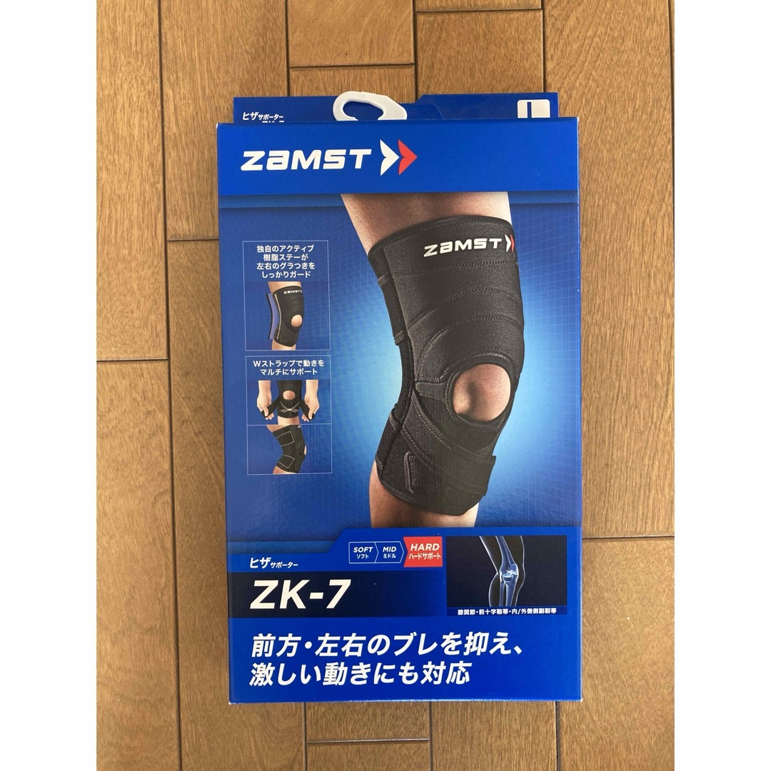 ZAMST(ザムスト)のザムスト ZK-7 膝(Lサイズ*1コ入) スポーツ/アウトドアのスポーツ/アウトドア その他(その他)の商品写真