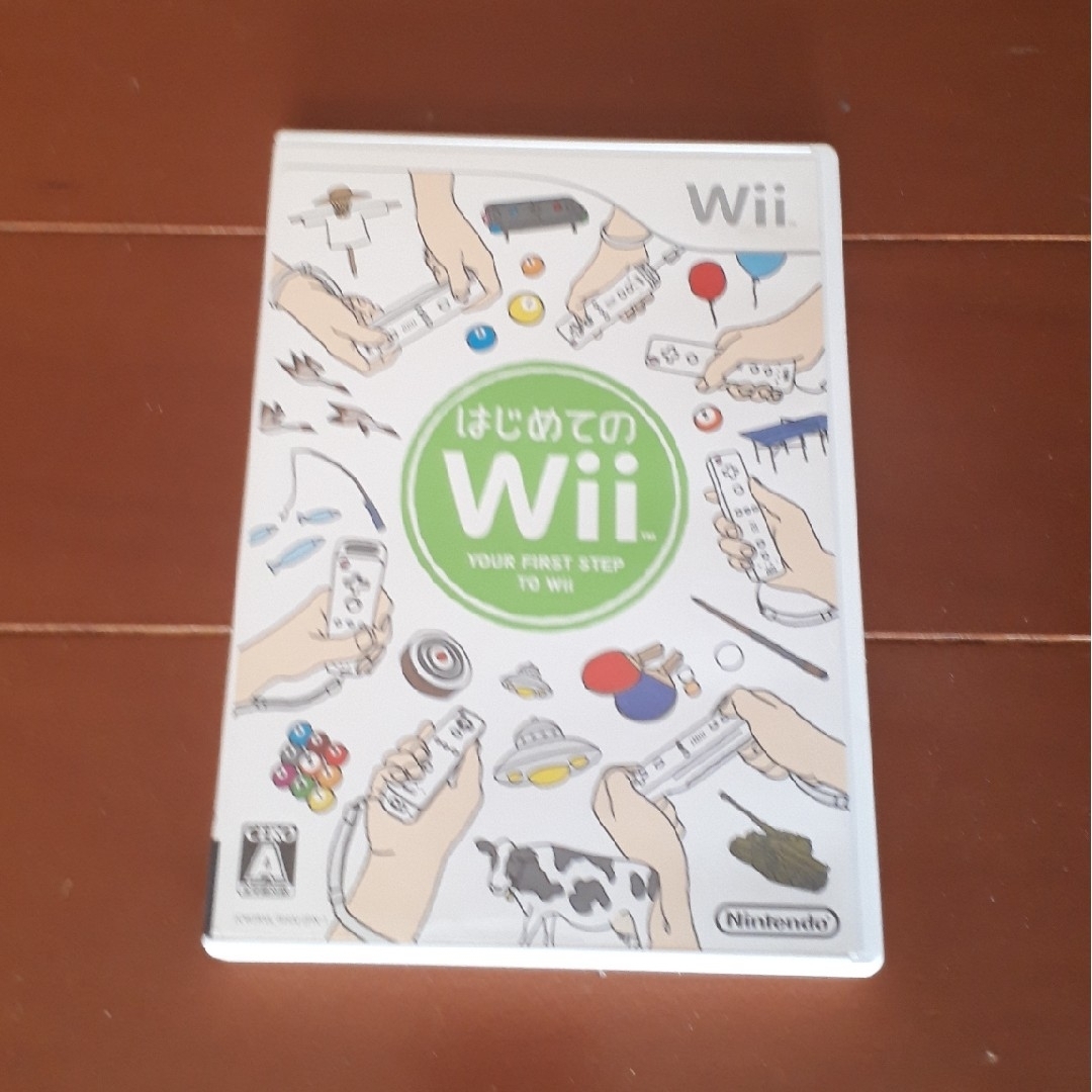 はじめてのWii ソフト エンタメ/ホビーのゲームソフト/ゲーム機本体(家庭用ゲームソフト)の商品写真