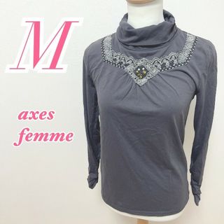 アクシーズファム(axes femme)のaxes femme　アクシーズファム　長袖ブラウス　キレイめコーデ　レース(シャツ/ブラウス(長袖/七分))