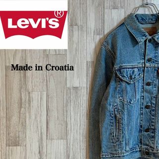 リーバイス(Levi's)のリーバイス デニムジャケット Ｇジャン デニム 古着女子 S(Gジャン/デニムジャケット)