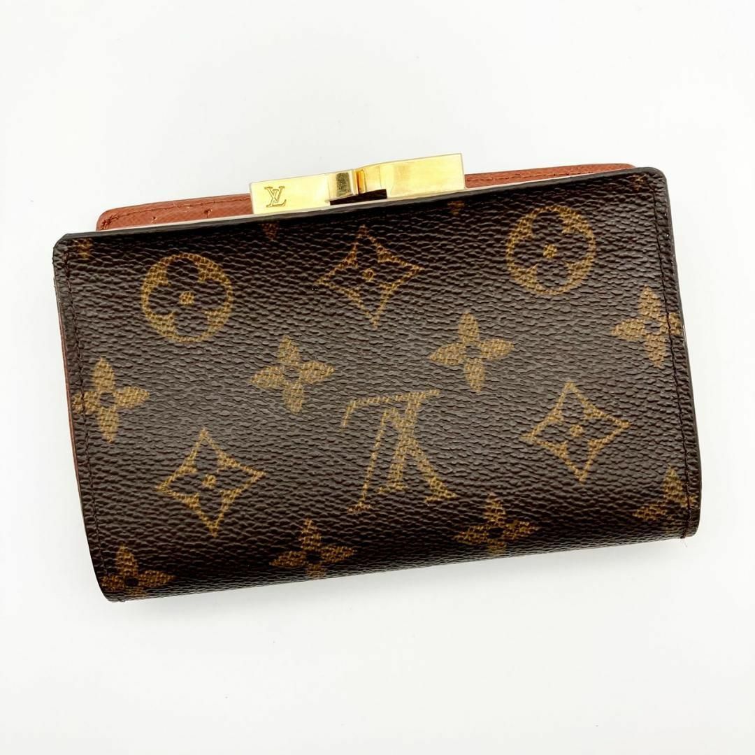 LOUIS VUITTON(ルイヴィトン)のルイヴィトン　モノグラム　フレンチパース　がま口　折り財布　a-413 レディースのファッション小物(財布)の商品写真