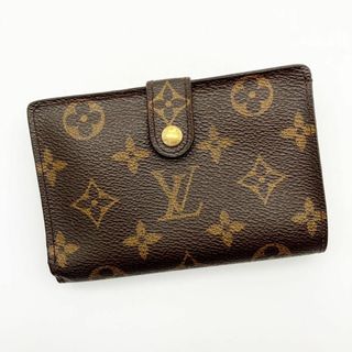 ルイヴィトン(LOUIS VUITTON)のルイヴィトン　モノグラム　フレンチパース　がま口　折り財布　a-413(財布)