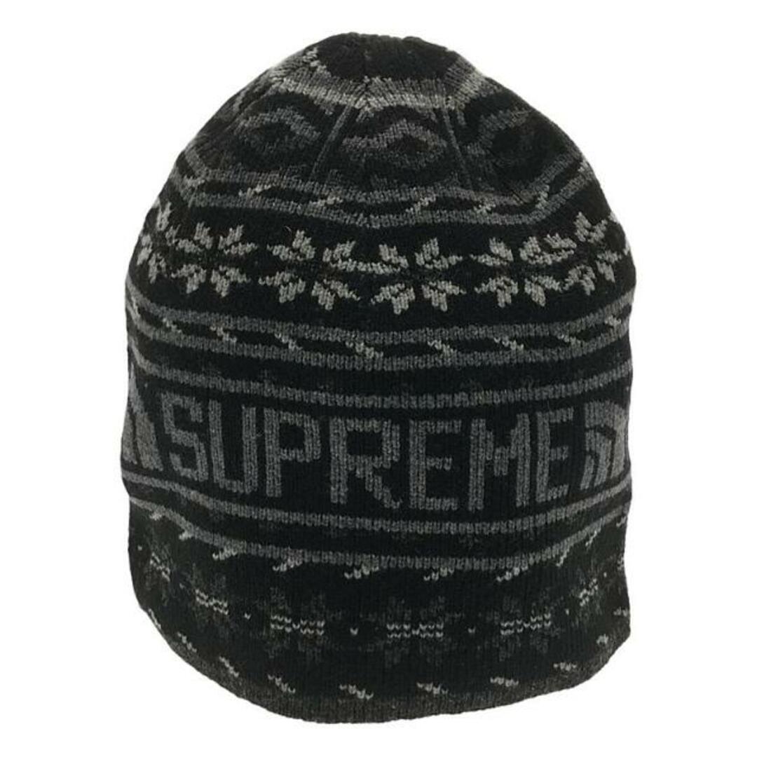 【美品】  SUPREME / シュプリーム | 2022AW | × THE NORTH FACE ノースフェイスコラボTS FAIRE ISLE BEANIE ビーニー ニットキャップ | OS | ブラック | メンズ帽子