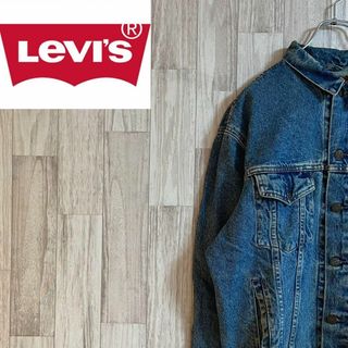 リーバイス(Levi's)のリーバイス デニムジャケット Ｇジャン 古着女子 ジーンズ M(Gジャン/デニムジャケット)