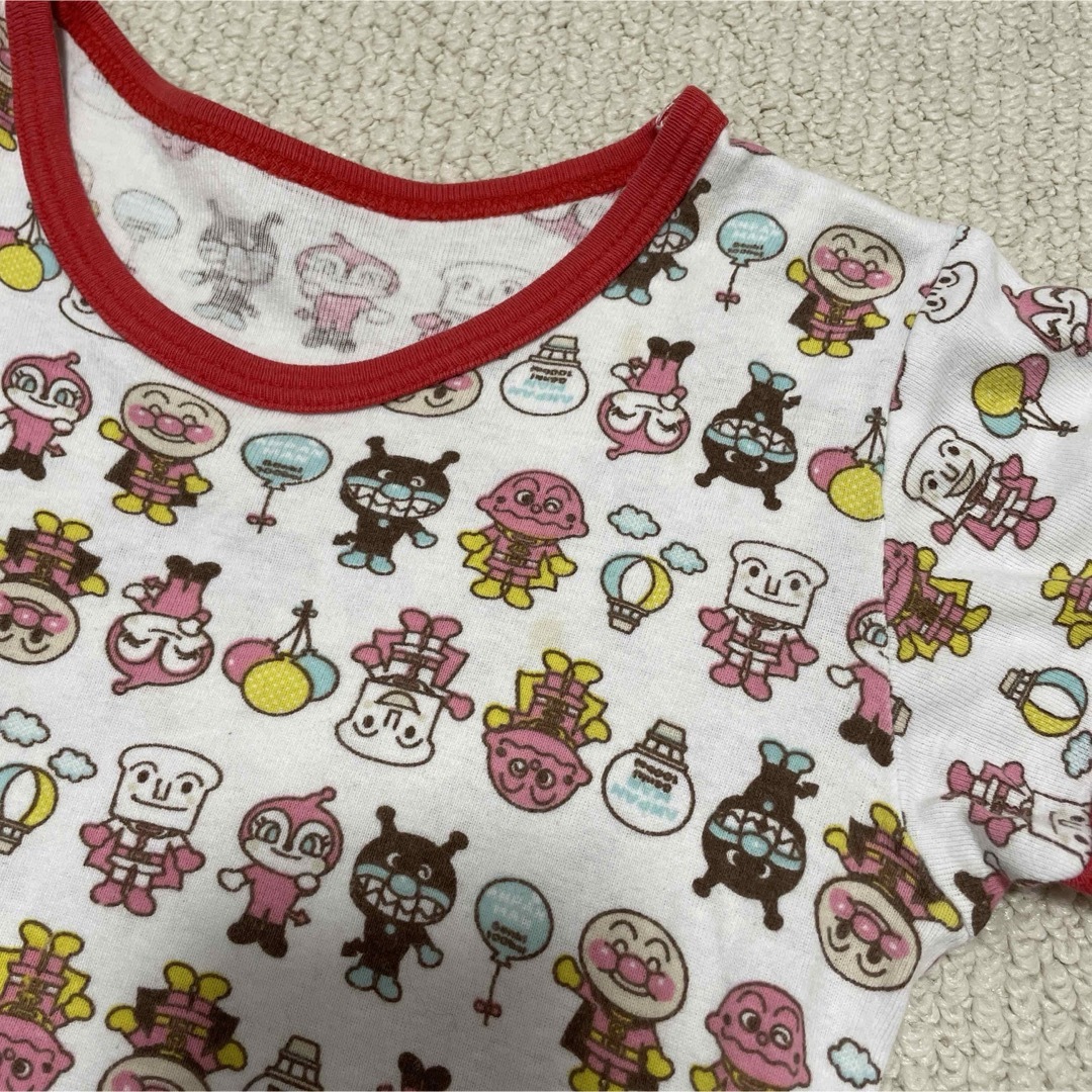 アンパンマン(アンパンマン)のアンパンマン　半袖　肌着　90cm 95cm キッズ/ベビー/マタニティのキッズ服男の子用(90cm~)(下着)の商品写真