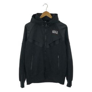 サカイ(sacai)の【美品】  sacai / サカイ | 2022AW | × NIKE ナイキコラボ S M NRG Full Zip Hoodie 異素材切替 ジップアップ フーディ ジャケット | M | ブラック | メンズ(その他)