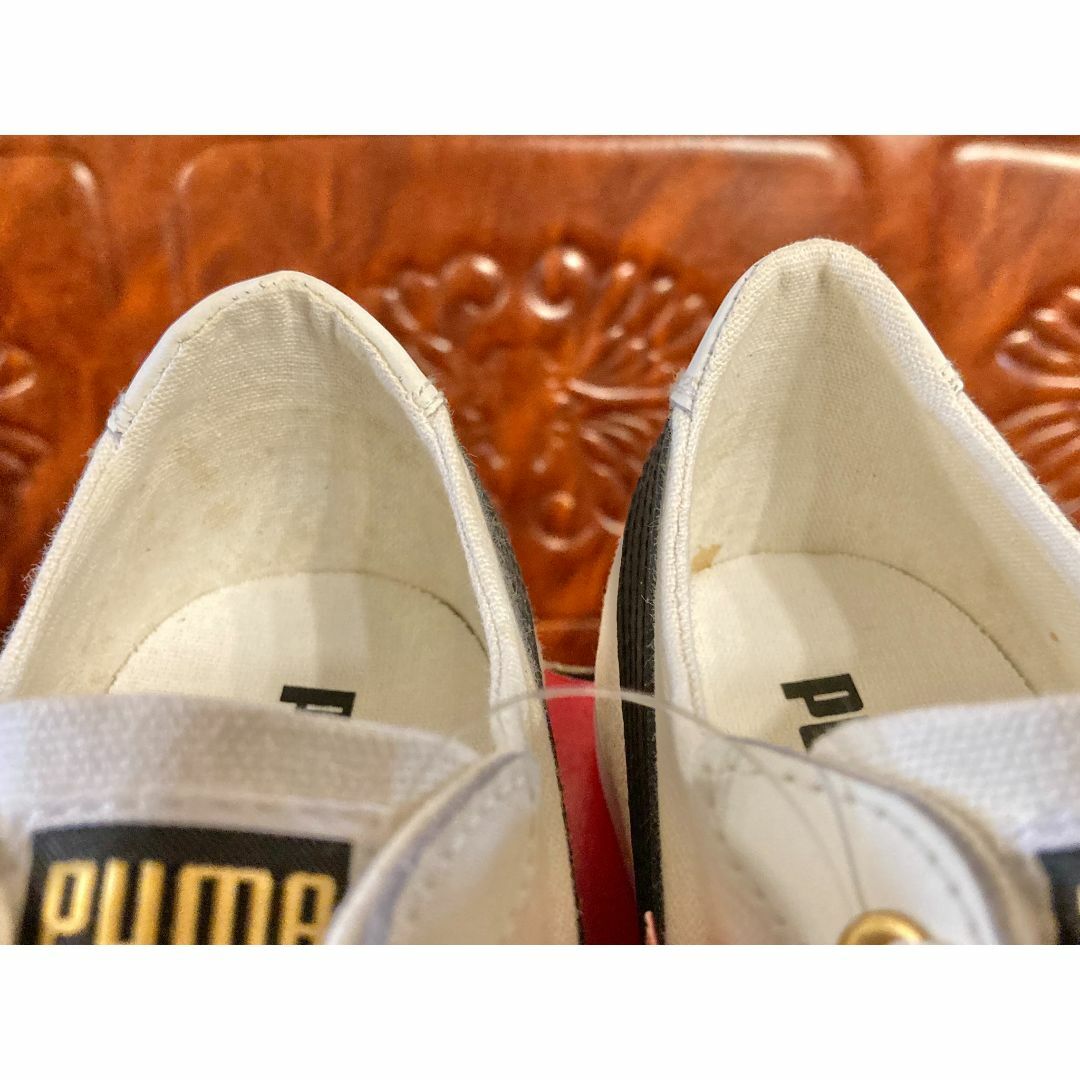 PUMA(プーマ)の★希少レア!プーマ ピエモンテ 黒/白 キャンバス デッド ビンテージ 236★ メンズの靴/シューズ(スニーカー)の商品写真