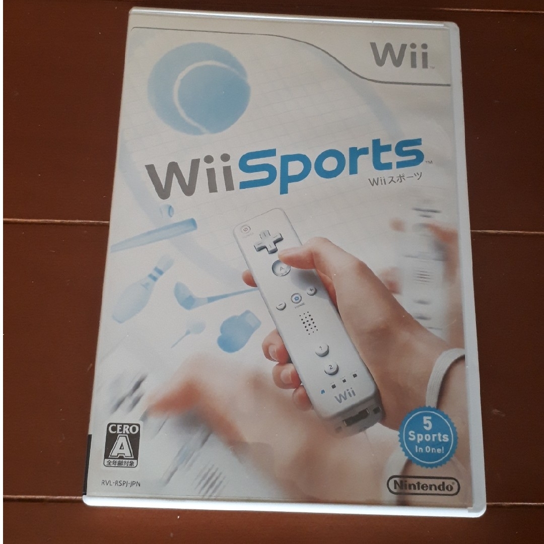 Wii Sports ソフト エンタメ/ホビーのゲームソフト/ゲーム機本体(家庭用ゲームソフト)の商品写真