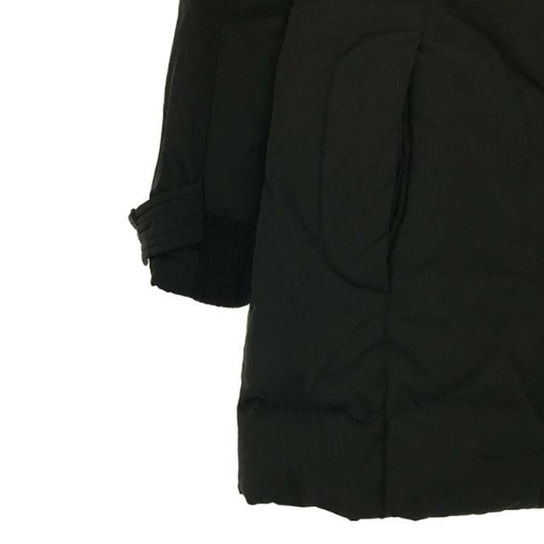 LE CIEL BLEU(ルシェルブルー)のLE CIEL BLEU / ルシェルブルー | デザインカラー ダウンコート | 38 | ブラック | レディース レディースのジャケット/アウター(その他)の商品写真