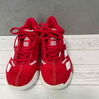 アディダス(adidas)のadidas バスケットボールシューズ 18cm ジュニア キッズ バッシュ(スニーカー)