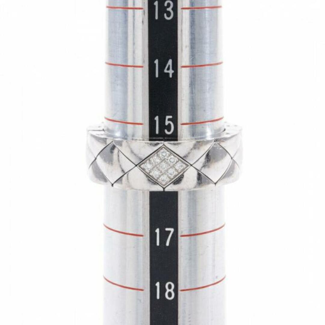 CHANEL(シャネル)のマトラッセ リング 指輪 K18WG ダイヤモンド ホワイトゴールド パヴェダイヤ レディースのアクセサリー(リング(指輪))の商品写真