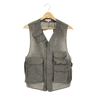 エンジニアードガーメンツ(Engineered Garments)のEngineered Garments / エンジニアドガーメンツ | C-1 Vest / コットン ミリタリーベスト | M | グレー | メンズ(ベスト)