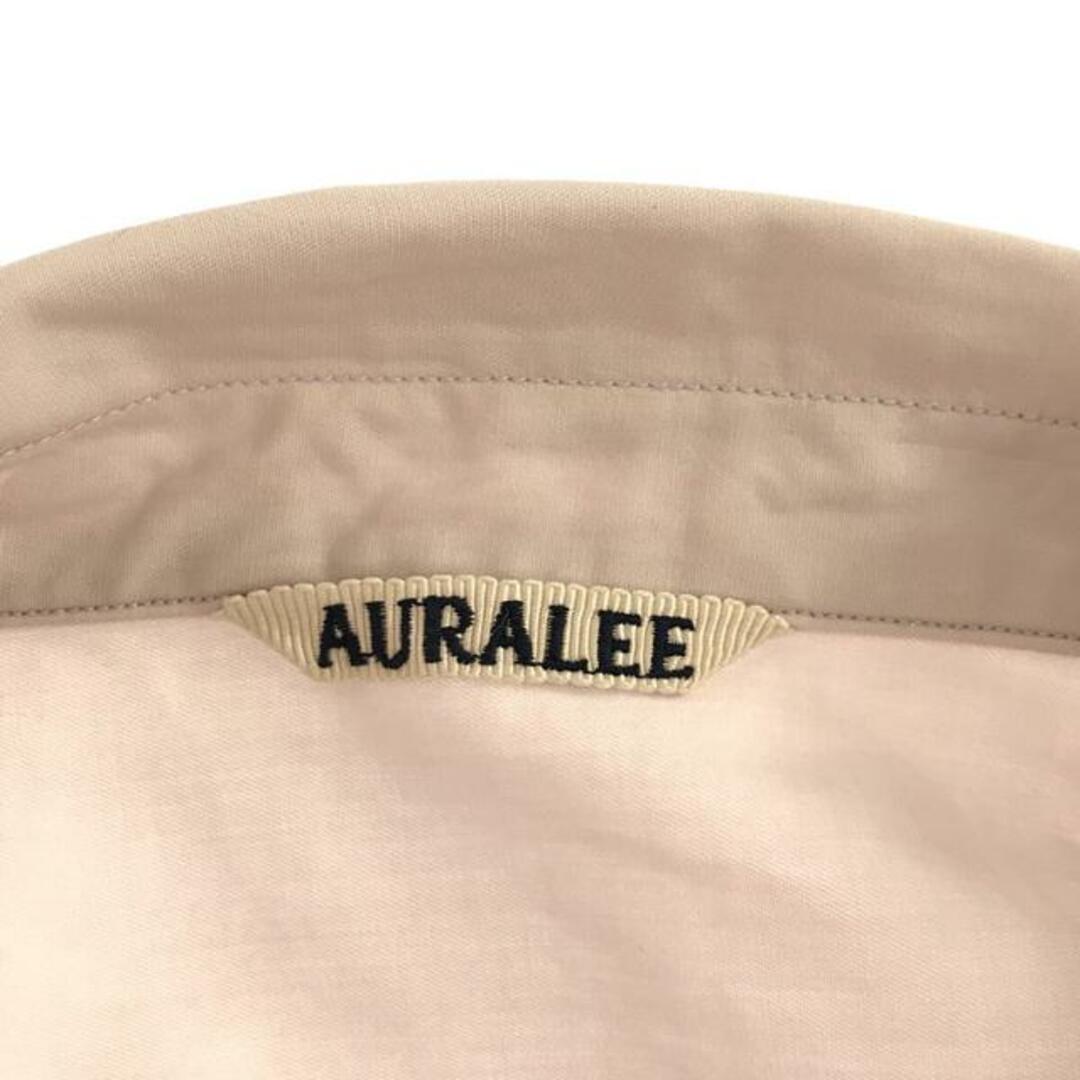 AURALEE(オーラリー)のAURALEE / オーラリー | WASHED FINX TWILL HALF SLEEVED BIG SHIRTS 半袖シャツ | 4 | LIGHT PURPLE | メンズ メンズのトップス(Tシャツ/カットソー(半袖/袖なし))の商品写真